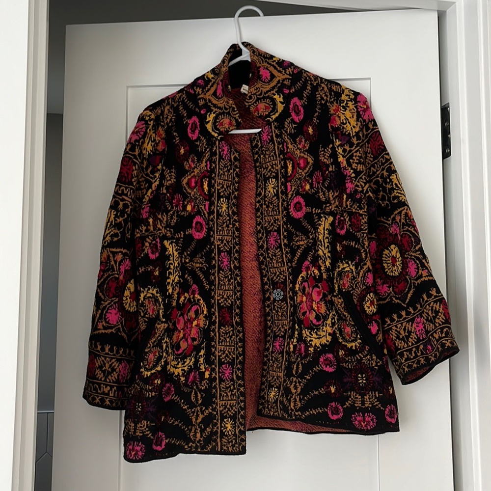 Anthropologie sweater jacket